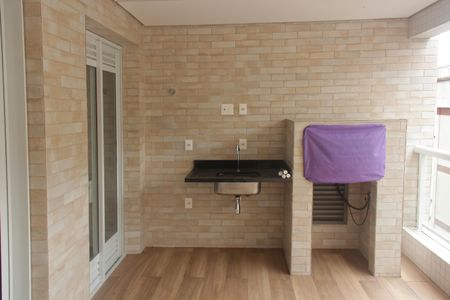 Varanda da Sala de apartamento para alugar com 2 quartos, 80m² em Aparecida, Santos