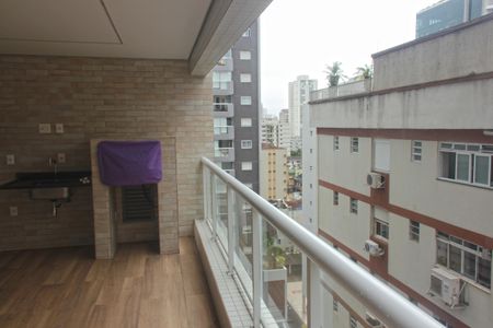 Varanda da Sala de apartamento para alugar com 2 quartos, 80m² em Aparecida, Santos