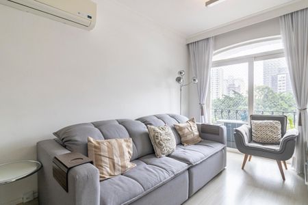 Sala de apartamento para alugar com 2 quartos, 60m² em Vila Olímpia, São Paulo