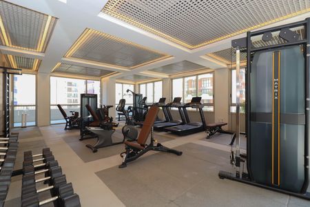 Apartamento à venda com 94m², 2 quartos e 1 vaga Apartamento à venda com 94m², 2 quartos e 1 vagaAcademia