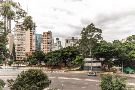 Vista do Quarto de apartamento para alugar com 1 quarto, 44m² em Higienópolis, São Paulo
