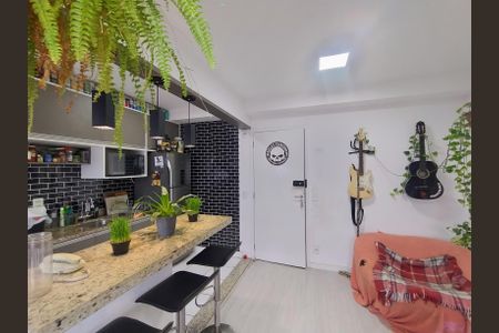 Sala de apartamento à venda com 1 quarto, 42m² em Jardim Olavo Bilac, São Bernardo do Campo