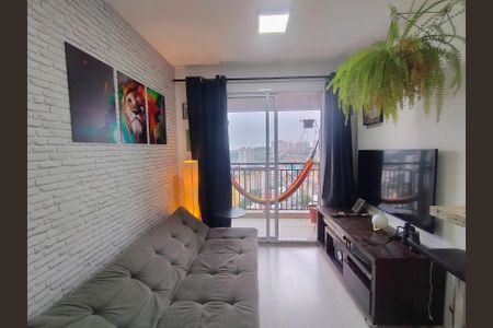 Sala de apartamento à venda com 1 quarto, 42m² em Jardim Olavo Bilac, São Bernardo do Campo