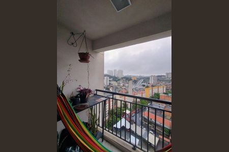 Sacada  de apartamento à venda com 1 quarto, 42m² em Jardim Olavo Bilac, São Bernardo do Campo