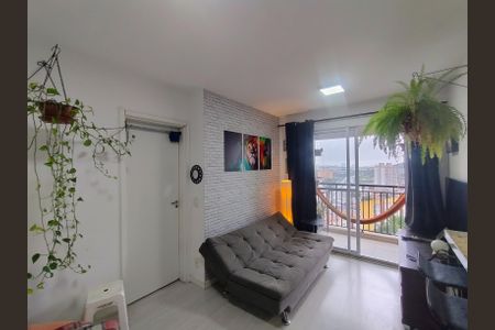 Sala  de apartamento à venda com 1 quarto, 42m² em Jardim Olavo Bilac, São Bernardo do Campo