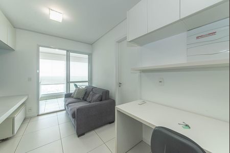 Sala - Cozinha Integrada de kitnet/studio para alugar com 1 quarto, 33m² em Brooklin, São Paulo
