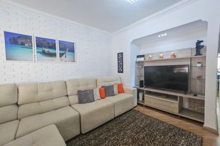 Sala de apartamento para alugar com 3 quartos, 126m² em Balneario Guarujá, Guarujá
