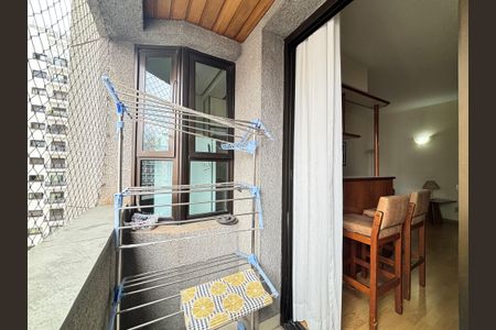 Apartamento à venda com 46m², 1 quarto e 1 vagaVaranda