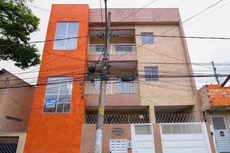 Apartamento à venda com 41m², 2 quartos e 1 vaga Apartamento à venda com 41m², 2 quartos e 1 vagaFachada do condomínio - Placa instalada no vidro da fachada - código da placa: EEJV-297