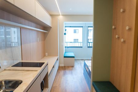 Cozinha de kitnet/studio para alugar com 1 quarto, 24m² em Vila Santa Catarina, São Paulo