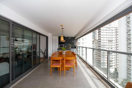 Varanda Gourmet de apartamento à venda com 3 quartos, 162m² em Pinheiros, São Paulo