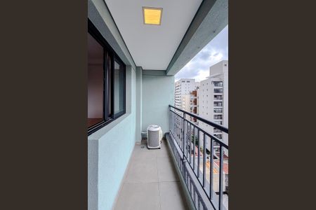 Studio para alugar com 26m², 1 quarto e sem vagaVaranda