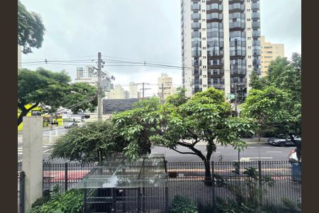 Vista da Sala de apartamento à venda com 3 quartos, 164m² em Indianópolis, São Paulo