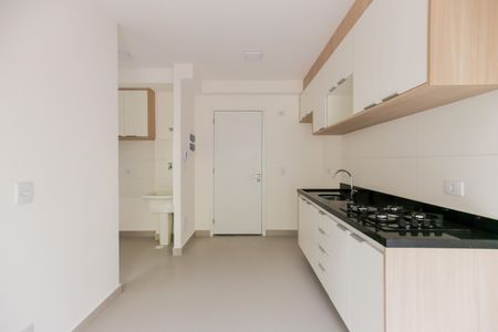Sala / Cozinha de apartamento para alugar com 1 quarto, 30m² em Quitaúna, Osasco