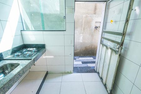 cozinha de kitnet/studio para alugar com 1 quarto, 22m² em São Gabriel, Belo Horizonte
