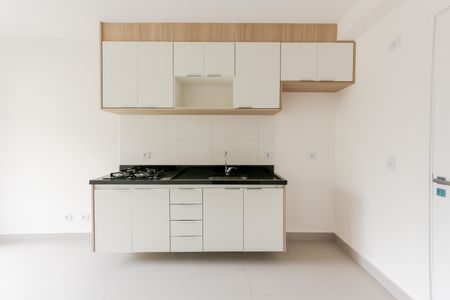 Sala / Cozinha de apartamento para alugar com 1 quarto, 30m² em Quitaúna, Osasco
