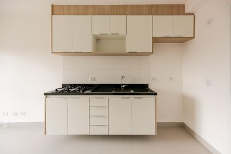 Sala / Cozinha de apartamento para alugar com 1 quarto, 30m² em Quitaúna, Osasco