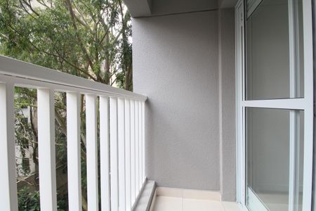Varanda da Sala de apartamento à venda com 2 quartos, 40m² em Portal do Morumbi, São Paulo