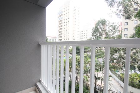 Varanda da Sala de apartamento à venda com 2 quartos, 40m² em Portal do Morumbi, São Paulo