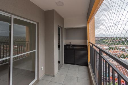 Varanda  de apartamento para alugar com 2 quartos, 61m² em Jardim Sao Carlos, Sumaré