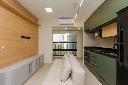 Sala de apartamento para alugar com 2 quartos, 40m² em Cidade Jardim, São Paulo