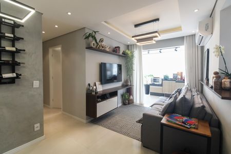 Sala  de apartamento à venda com 2 quartos, 63m² em Tatuapé, São Paulo
