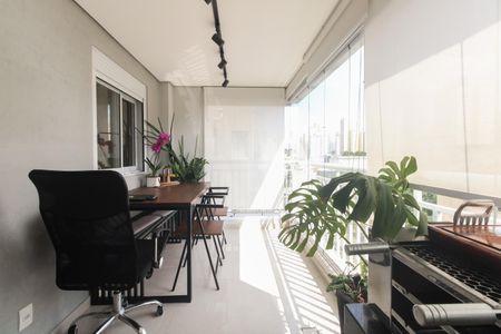 Varanda  de apartamento à venda com 2 quartos, 63m² em Tatuapé, São Paulo