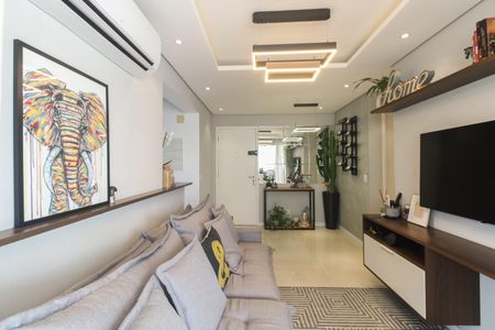 Sala  de apartamento à venda com 2 quartos, 63m² em Tatuapé, São Paulo