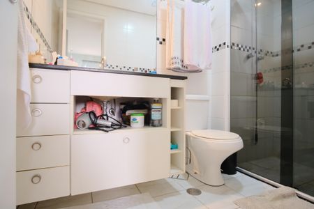 Apartamento para alugar com 122m², 3 quartos e 2 vagasBanheiro da Suíte 1