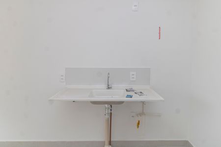 Sala/Cozinha de apartamento para alugar com 2 quartos, 38m² em Parque Novo Mundo, São Paulo