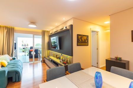 Sala  de apartamento à venda com 3 quartos, 91m² em Industrial Autonomistas, Osasco