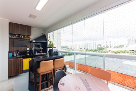 Varanda gourmet de apartamento à venda com 3 quartos, 91m² em Industrial Autonomistas, Osasco
