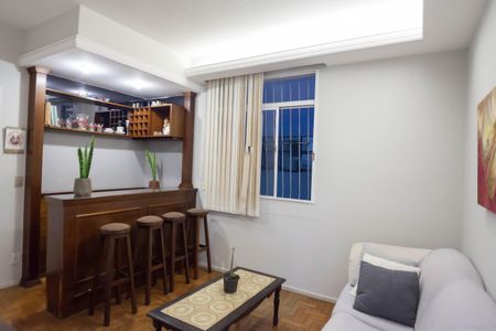 Sala de apartamento à venda com 3 quartos, 110m² em Sion, Belo Horizonte