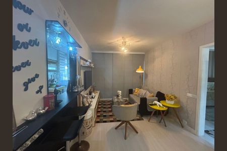 Sala de apartamento para alugar com 1 quarto, 60m² em Recreio dos Bandeirantes, Rio de Janeiro