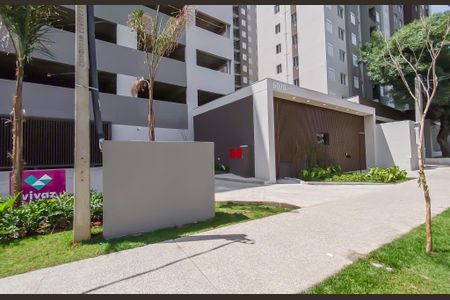 Apartamento para alugar com 38m², 2 quartos e 1 vaga Apartamento para alugar com 38m², 2 quartos e 1 vagaFachada