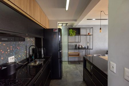 Apartamento para alugar com 64m², 2 quartos e 1 vaga Apartamento para alugar com 64m², 2 quartos e 1 vagaCozinha americana