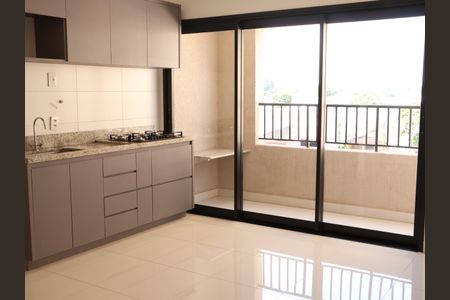 Sala e cozinha de apartamento para alugar com 2 quartos, 61m² em Rodoviário, Goiânia
