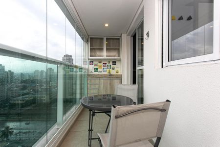Varanda gourmet de apartamento para alugar com 1 quarto, 45m² em Vila Gomes Cardim, São Paulo
