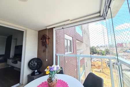Varanda gourmet de apartamento à venda com 2 quartos, 59m² em Vila Ema, São Paulo