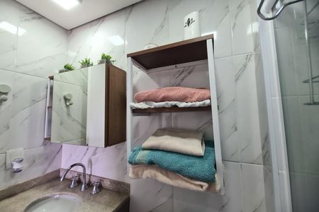 Apartamento à venda com 59m², 2 quartos e 1 vagaBanheiro da Suíte