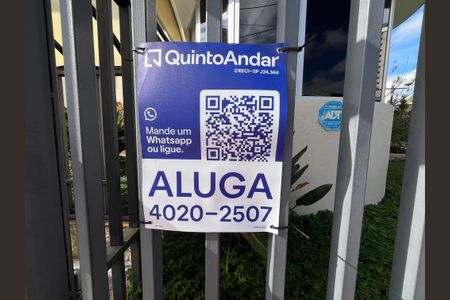 Apartamento para alugar com 38m², 1 quarto e 1 vagaFachada/Placa