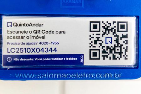 Apartamento para alugar com 60m², 2 quartos e sem vagaÁrea comum - QR Code da lockbox