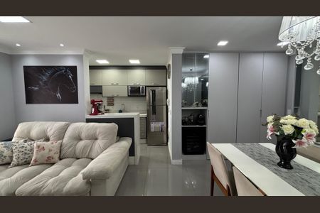 Sala - Sala de Jantar de apartamento à venda com 3 quartos, 70m² em Campestre, Santo André