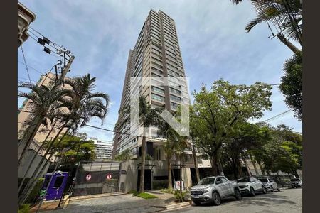 Apartamento para alugar com 40m², 1 quarto e 1 vaga Apartamento para alugar com 40m², 1 quarto e 1 vagaFachada