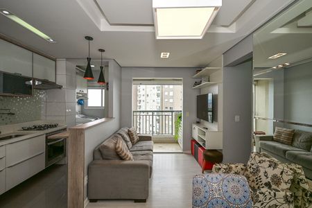 Sala de apartamento para alugar com 2 quartos, 49m² em Vila Andrade, São Paulo