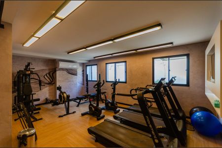 Apartamento para alugar com 36m², 2 quartos e sem vaga Apartamento para alugar com 36m², 2 quartos e sem vagaÁrea comum - Academia