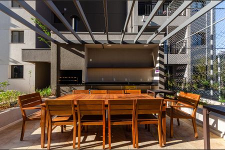 Apartamento para alugar com 36m², 2 quartos e sem vaga Apartamento para alugar com 36m², 2 quartos e sem vagaÁrea comum - Churrasqueira