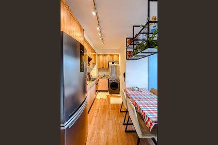 Apartamento à venda com 34m², 2 quartos e 1 vagaCozinha e Área de Serviço