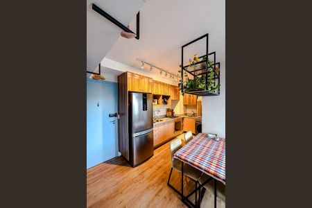 Apartamento à venda com 34m², 2 quartos e 1 vagaCozinha e Área de Serviço