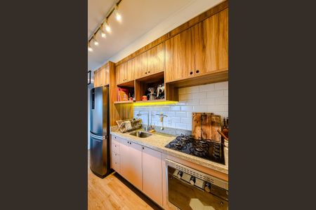 Apartamento à venda com 34m², 2 quartos e 1 vagaCozinha e Área de Serviço